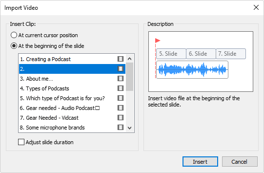 How to import a video in iSpring Suite